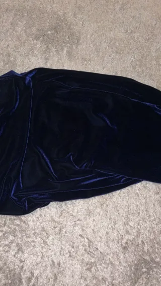 Vestido Mango Talla S Azul