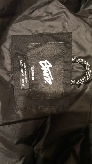 Chaleco Pull&Bear Negro Talla XL