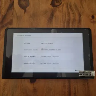 Nintendo Switch v1 con accessori