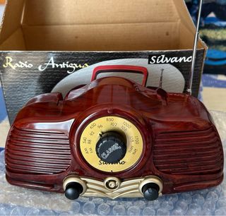 Radio Antigua Silvano Estilo Vintage
