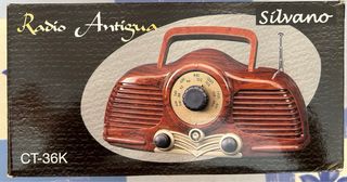 Radio Antigua Silvano Estilo Vintage