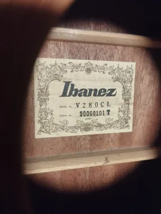 Guitarra Ibañez Acústica Vintage