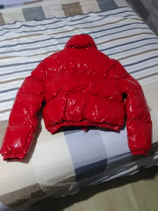 Cazadora roja brillante Talla S