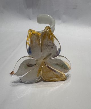 Portacandele in vetro di Murano