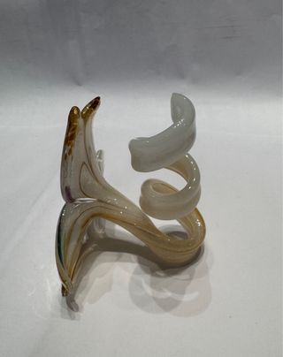 Portacandele in vetro di Murano