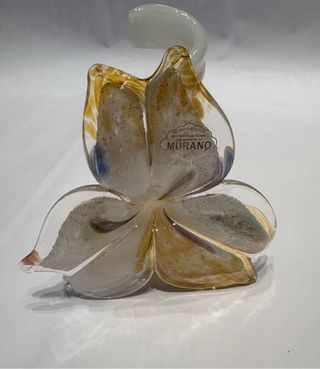 Portacandele in vetro di Murano