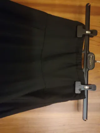 Falda Baile Español Niña Negra y rosa