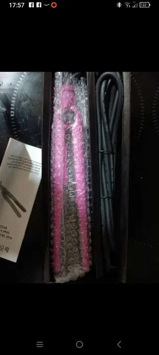 Plancha de pelo profesional Beaulac rosa