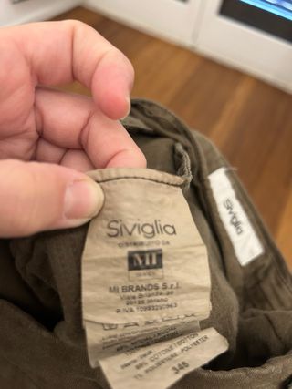 Pantaloni uomo Siviglia verde oliva