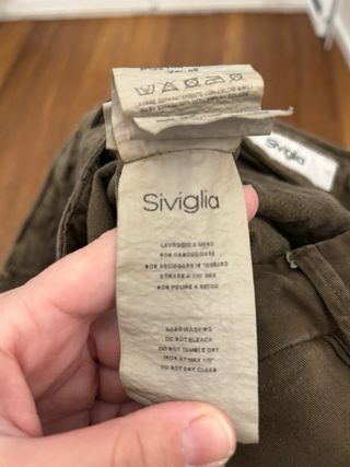 Pantaloni uomo Siviglia verde oliva