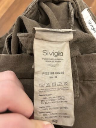 Pantaloni uomo Siviglia verde oliva
