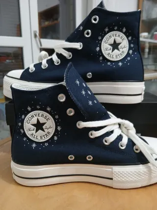 Converse ricamate Tg 39