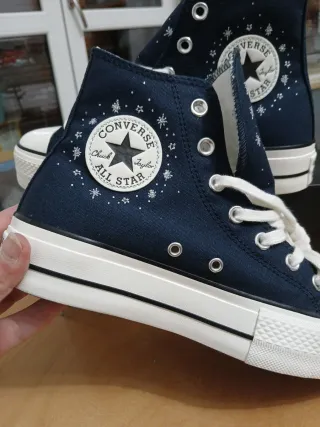 Converse ricamate Tg 39