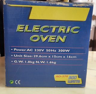 Fornetto elettrico 300 Watt