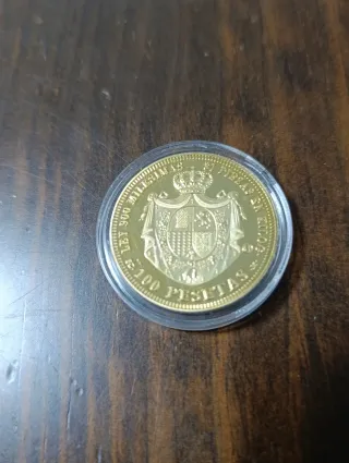 100 Pesetas Amadeo I 1871