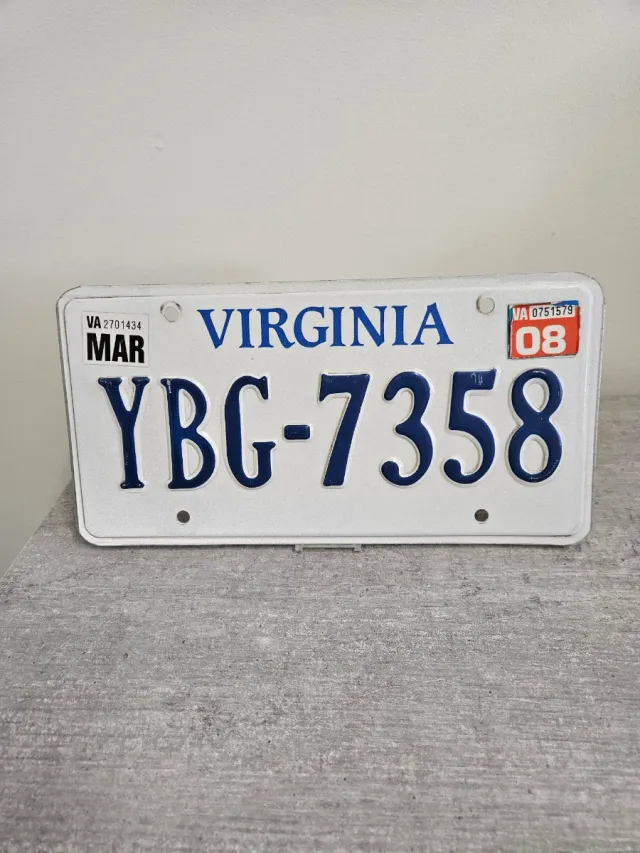 Targa di Virginia YBG-7358