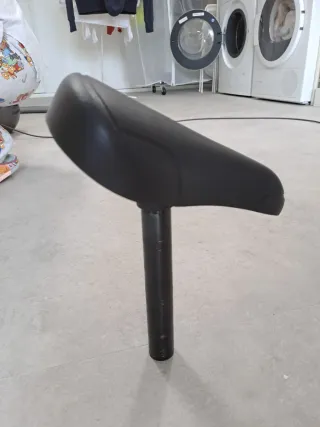 Sillín bici infantil negro