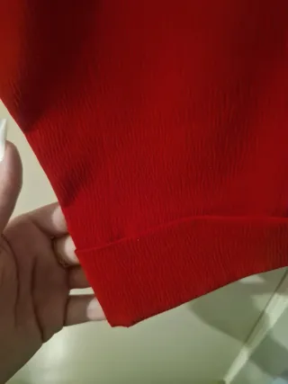 Pantalón rojo de vestir