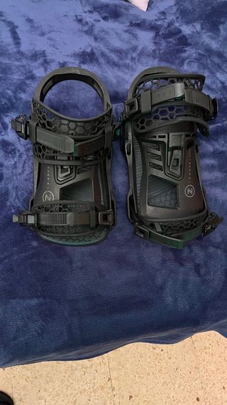 Fijaciones Snowboard Hombre Negras Nidecker Kaon‑X