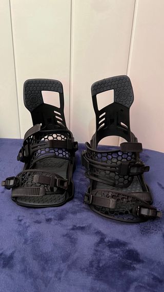 Fijaciones Snowboard Hombre Negras Nidecker Kaon‑X