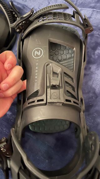 Fijaciones Snowboard Hombre Negras Nidecker Kaon‑X