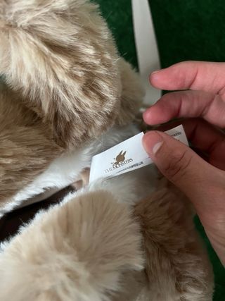 Labubu Pop Mart Bolsa Monstruo Flor Marrón