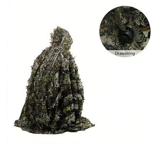 Poncho Camuflaje con Capucha