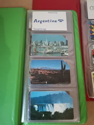 Schede telefoniche vintage Telecom Argentina