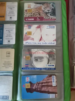 Schede telefoniche vintage Telecom Argentina