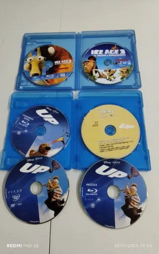 Blu-ray Ice Age 3 y Up Disney Pixar