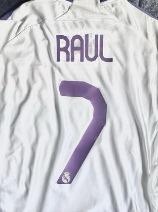 Camiseta Adidas Real Madrid Raúl 07/08