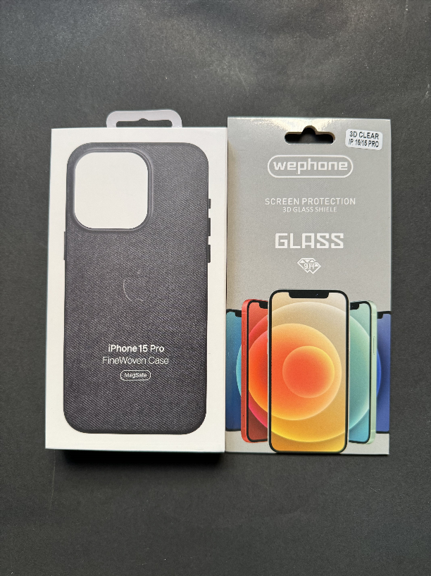 Custodia iPhone 15 Pro con Treccia Sottile Nuova 1