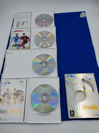 Nintendo Wii funzionante con giochi e accessori