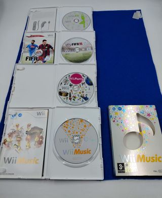 Nintendo Wii funzionante con giochi e accessori