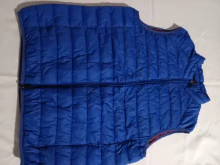 Chaleco acolchado azul Talla L