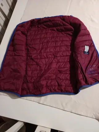 Chaleco acolchado azul Talla L