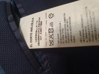 Blazer Emidio Tucci Talla 58 Azul Marino