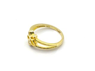 anillo plata 925mm con piedra con perla,circonita