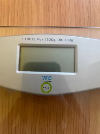 Báscula digital de cristal WE CARE