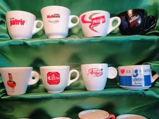 Tazzine caffè pubblicitarie - Set 16 pezzi