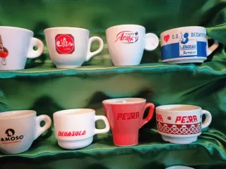 Tazzine caffè pubblicitarie - Set 16 pezzi