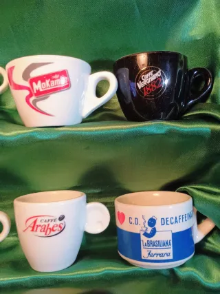 Tazzine caffè pubblicitarie - Set 16 pezzi