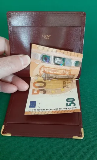 Le MUST de CARTIER Porta Soldi- Carte. NUOVO.