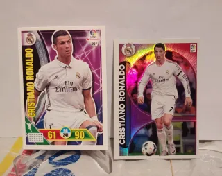 Lote 2 cristiano ronaldo cr7 adrenalyn y liga este
