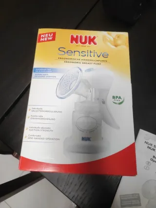 Sacaleches NUK Sensitive Ergonomico
