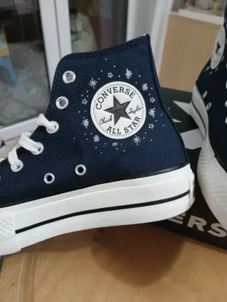 Converse ricamate Tg 37