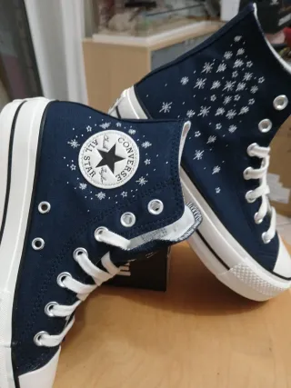 Converse ricamate Tg 37