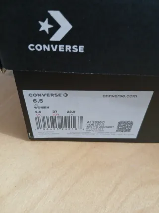 Converse ricamate Tg 37