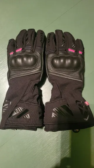 Guantes Moto IXON Mujer Negro/Rosa Pro rescue 3