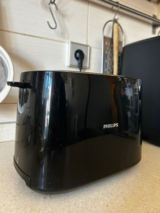 Tostadora Philips Negra